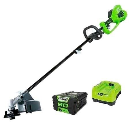 Триммер аккумуляторный greenworks 1301607ub GD80BCK4