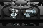 Газовая варочная панель Zugel ZGH601W