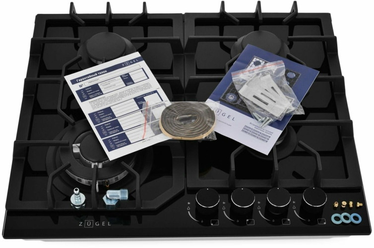 Газовая варочная панель Zugel ZGH601W