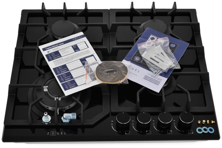 Газовая варочная панель Zugel ZGH601W