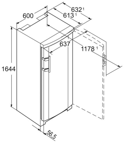 Морозильная камера Liebherr GP 2733