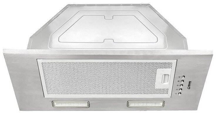 Встраиваемая вытяжка GRAND Corsa 60 IX серебристый