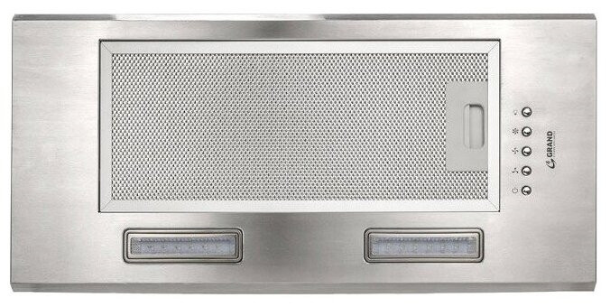 Встраиваемая вытяжка GRAND Corsa 60 IX серебристый