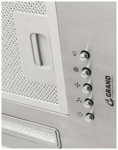 Встраиваемая вытяжка GRAND Corsa 60 IX серебристый