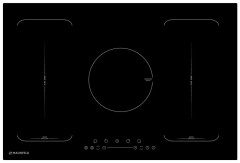 Индукционная варочная панель MAUNFELD EVI.775-FL2-BK