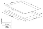 Комбинированная варочная панель Smeg PM6912WLDX