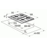 Газовая варочная панель Gorenje G 6N 50 ZBX