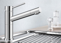 Смеситель для кухни Blanco Alta compact хром 515120