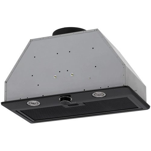 Встраиваемая вытяжка Krona SVEN 600 black one knob