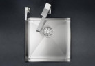 Кухонная мойка Blanco Zerox 400-U нерж. сталь 521558