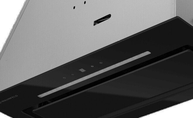 Встраиваемая вытяжка MAUNFELD TRAPEZE 602SGG черный