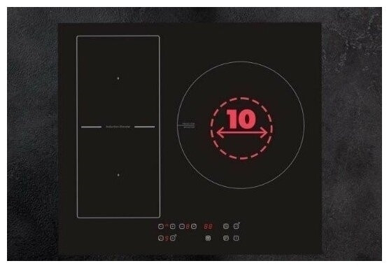 Индукционная варочная панель Maunfeld CVI593BK2
