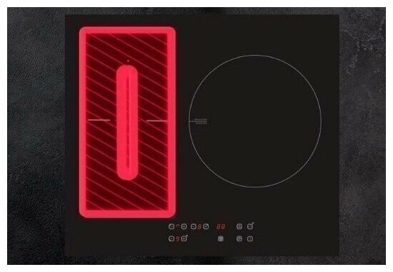 Индукционная варочная панель Maunfeld CVI593BK2