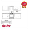 Комбинированная плита Simfer F66HB45016