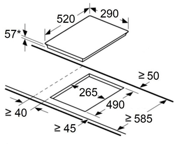 Индукционная варочная панель Maunfeld CVI292S2FBK Inverter