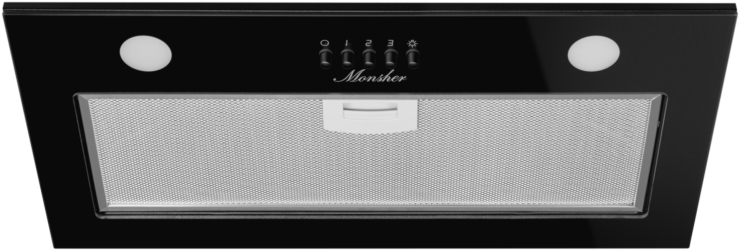 Встраиваемая вытяжка Monsher IHOOD 60 Noir Verre