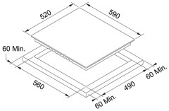 Электрическая варочная панель Franke FHR 604 C T XS