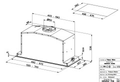 Встраиваемая вытяжка Faber BI AIR KL A70