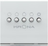 Встраиваемая вытяжка Kronasteel Liusa 600 Glass White PB