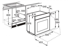 Электрический духовой шкаф Electrolux EOD5F71X