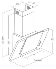 Кухонная вытяжка Akpo WK-4 Mirt Eco 50