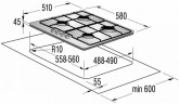 Газовая варочная панель Gorenje G 6N 50 RW