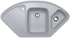 Кухонная мойка Zigmund &amp; Shtain ECKIG 1000.2 млечный путь