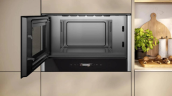 Встраиваемая микроволновая печь Neff NR4WR21N1 черный/нержавеющая сталь