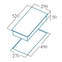 Электрическая варочная панель Cata TDG 3002