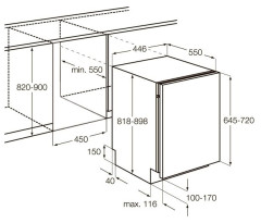 Посудомоечная машина AEG FSR 62400 P