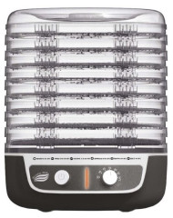 Сушилка для овощей Великие реки Волга-9 черный/белый