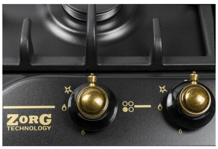 Газовая варочная панель ZorG Technology BP5 D RBL EMY