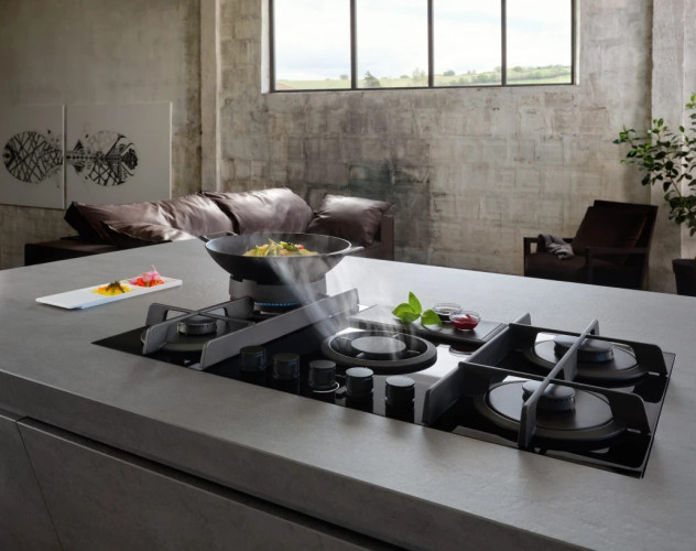 Газовая варочная панель Elica NIKOLATESLA FLAME EVO BL/A/88