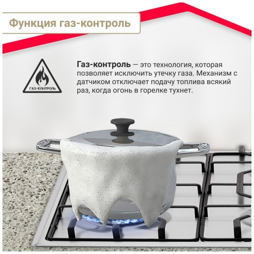 Газовая варочная панель Simfer H 60Q40 M570