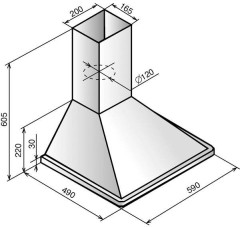 Кухонная вытяжка ELIKOR Оптима 60П 400 ПЗЛ белый