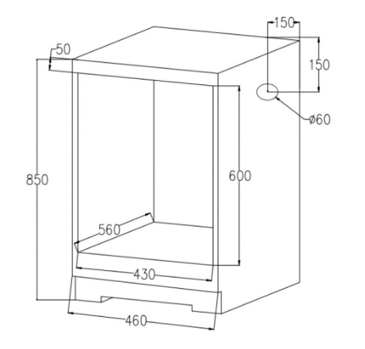 Электрический духовой шкаф Weissgauff EOY 456 WM