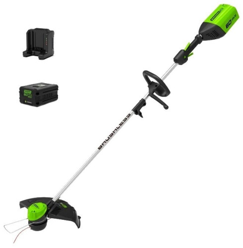 Триммер аккумуляторный greenworks 2103207ub GD60LTK4