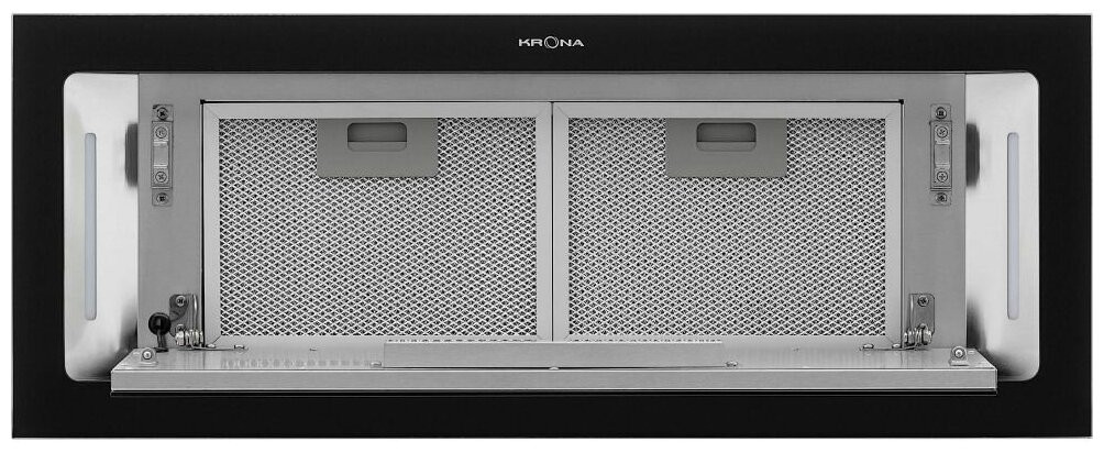 Встраиваемая вытяжка Kronasteel Selina 900 Glass Black S
