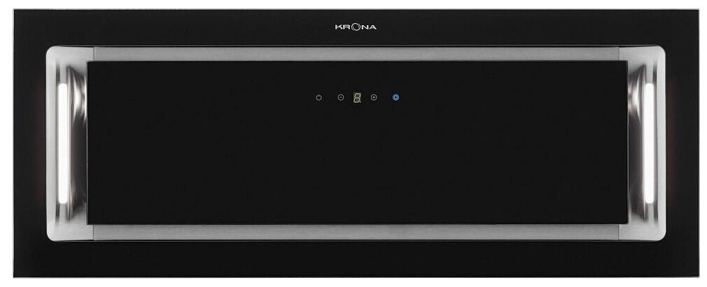Встраиваемая вытяжка Kronasteel Selina 900 Glass Black S