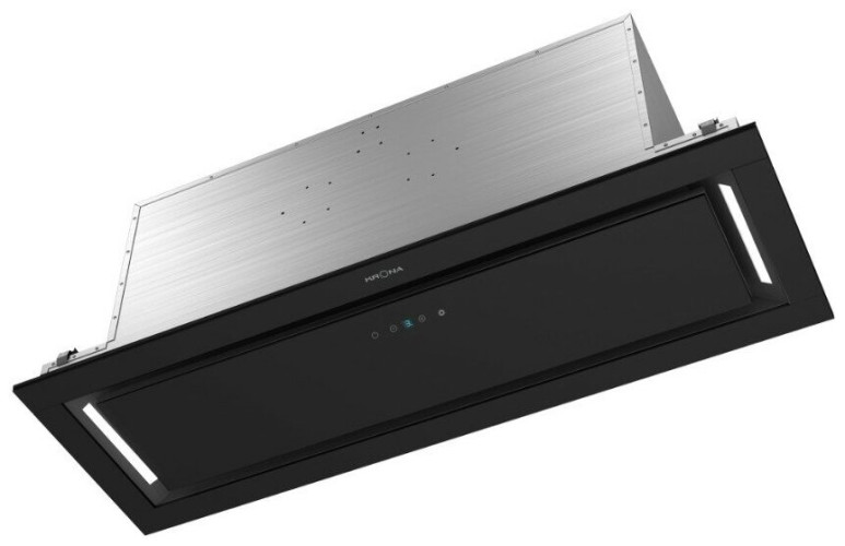 Встраиваемая вытяжка Kronasteel Selina 900 Glass Black S