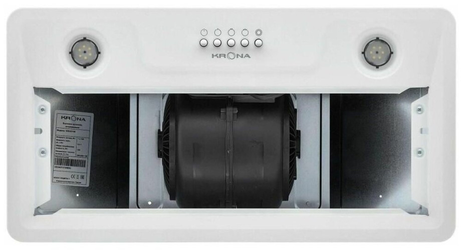 Встраиваемая вытяжка Kronasteel Luisa 600 White PB