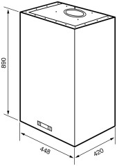 Кухонная вытяжка Smeg KQ45XE