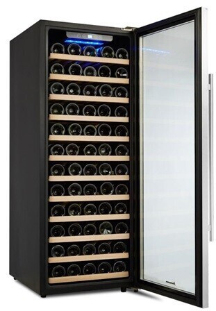 Встраиваемый винный шкаф Zugel ZCWI170DB