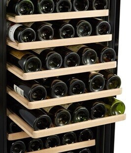 Встраиваемый винный шкаф Zugel ZCWI170DB