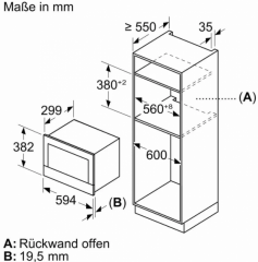 Встраиваемая микроволновая печь Bosch BFR9221B1