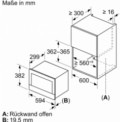 Встраиваемая микроволновая печь Bosch BFR9221B1