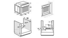 Электрический духовой шкаф Bosch HBA23B252E