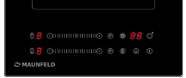 Индукционная варочная панель Maunfeld CVI292S2BBK