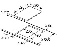 Индукционная варочная панель Maunfeld CVI292S2BBK