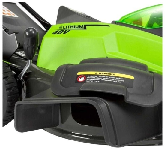 Газонокосилка электрическая greenworks 2500107ua G40LM45K2